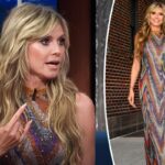 Heidi Klum asegura que puede evitar que le sude la cara