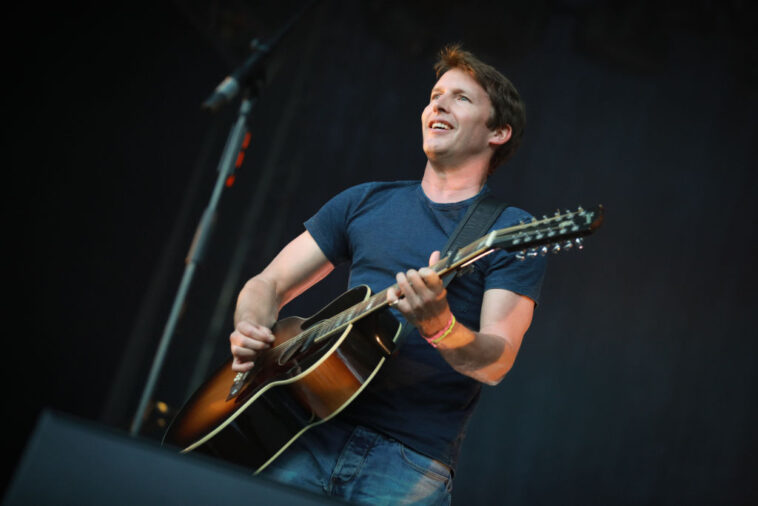 DUBLIN, IRELAND - JULY 10: James Blunt performs at Iveagh Gardens on July 10, 2022 in Dublin, Ireland. (Photo by Debbie Hickey/Getty Images)