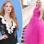 Jessica Chastain defiende el vestido transparente de Valentino de Florence Pugh