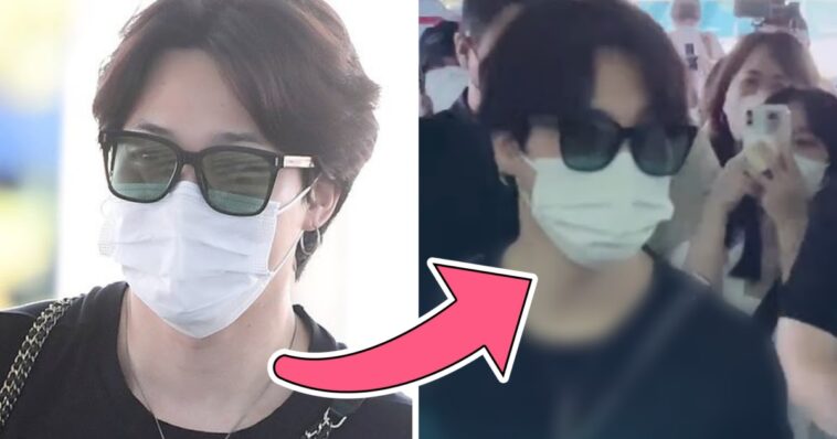 Jimin de BTS convierte el aeropuerto en su propia pista personal en su camino a Chicago