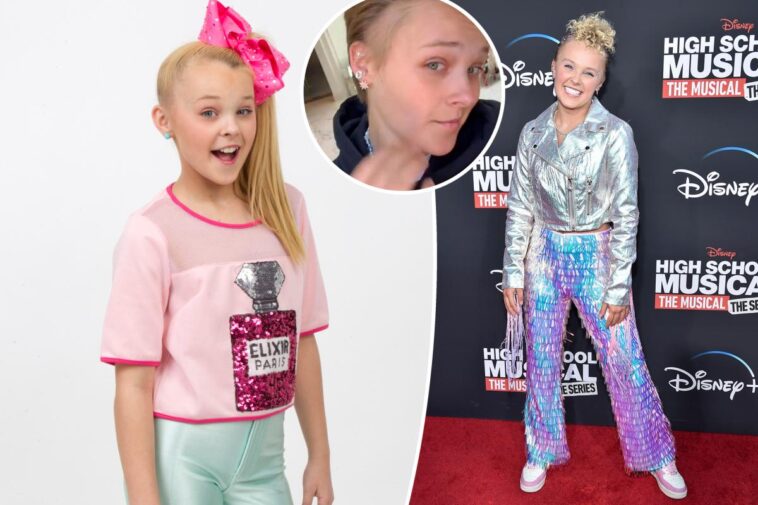 JoJo Siwa reveló que tiene un parche calvo del estrés de 'Dance Moms'