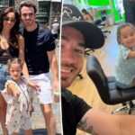 Kevin Jonas se hace la manicura con su hija Valentina