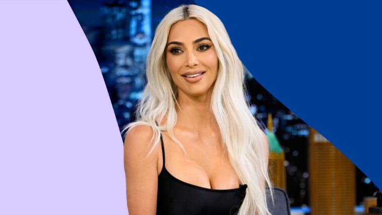 Kim Kardashian acaba de debutar un Blunt Blonde Bob y es tan corto