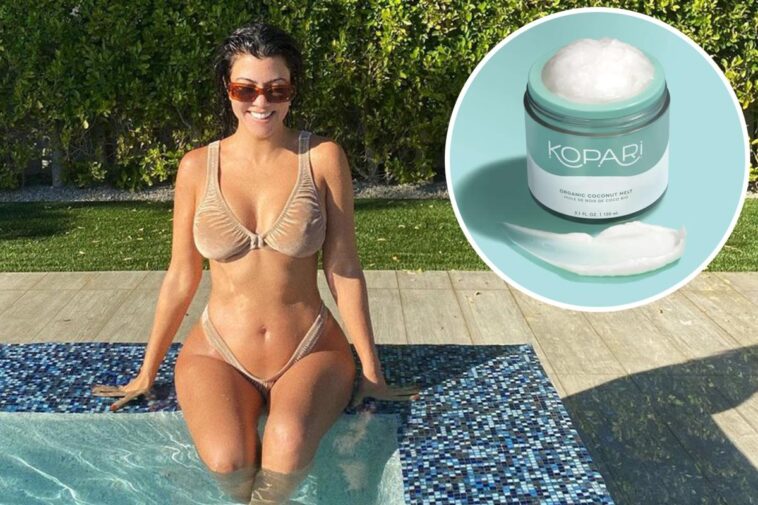 Kourtney Kardashian usa Kopari Coconut Melt para 'lucir bien desnuda'