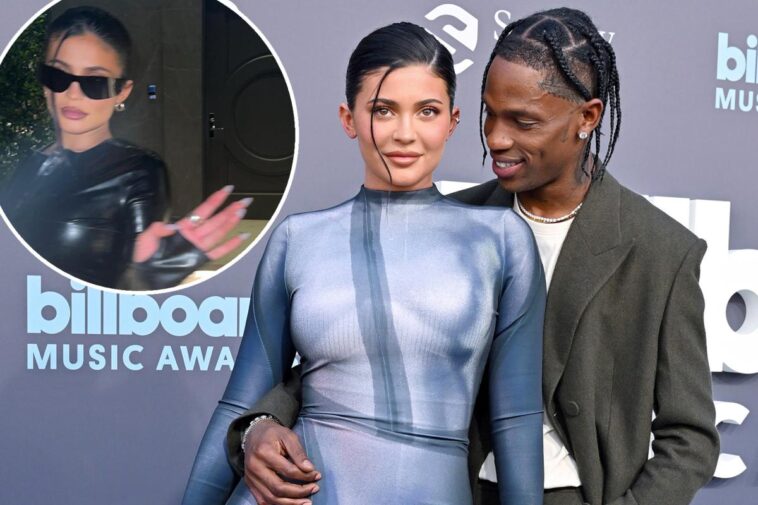 Kylie Jenner llama a Travis Scott por fumar en fotos