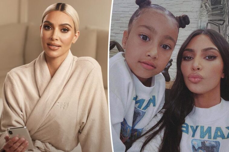 La broma de North West a Kim Kardashian confundida con la "escena del crimen"