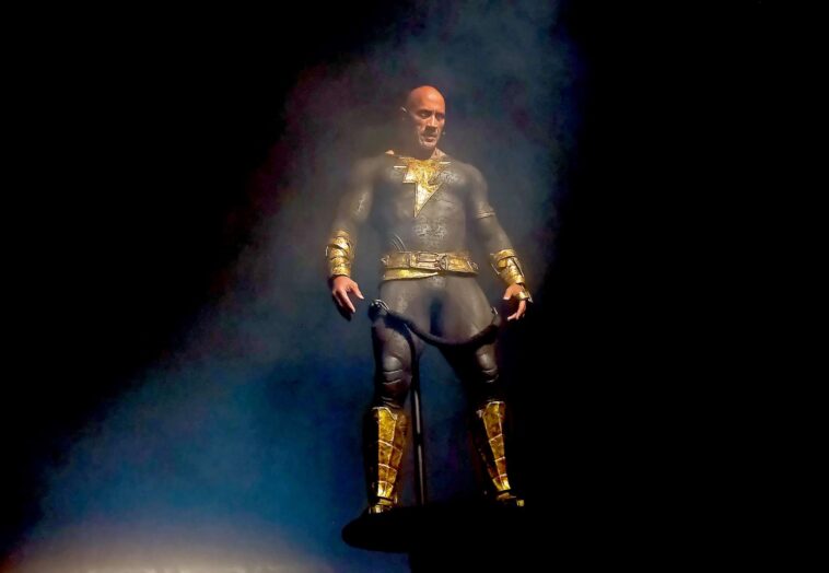 La película Black Adam de Dwayne Johnson está completa y el elenco ya la ha visto