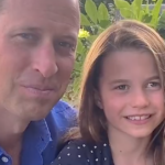 La princesa Charlotte se parece al príncipe William en un nuevo video poco común con su padre