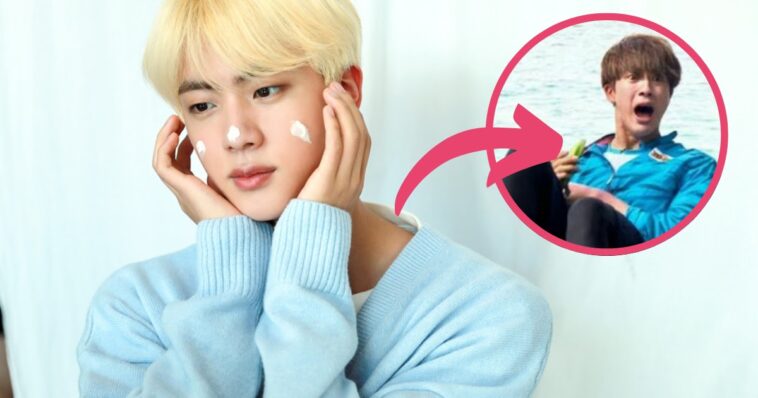 La reacción nerviosa de BTS Jin después de saludar a los fanáticos en un estreno VIP hace que todos lo amen más