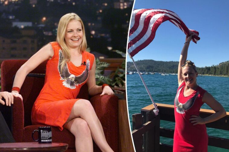 Melissa Joan Hart vuelve a usar un vestido de 21 años para el 4 de julio