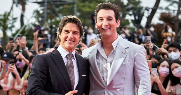 Miles Teller dice que el potencial 'Top Gun 3' está 'hasta' Tom Cruise