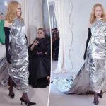 Nicole Kidman desfila en el desfile de Balenciaga en la Semana de la Moda de París