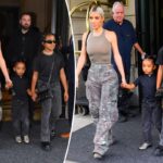 North, Chicago West llevan bolsos Balenciaga de cuatro cifras a juego