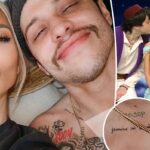 Pete Davidson tiene un tatuaje de Jasmine y Aladdin para Kim Kardashian