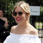 Sienna Miller acaba de llevar el vestido blanco de ensueño a Wimbledon (y está en oferta)