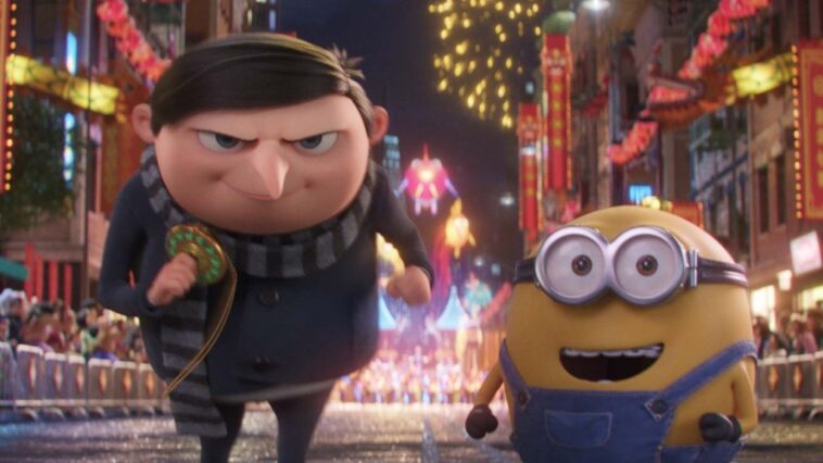 Taquilla: 'Minions: Rise of Gru' despega con 10,8 millones de dólares en avances