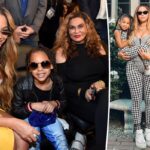 Tina Knowles dice que la hija de Beyoncé, Rumi, de 5 años, 'ama la moda'