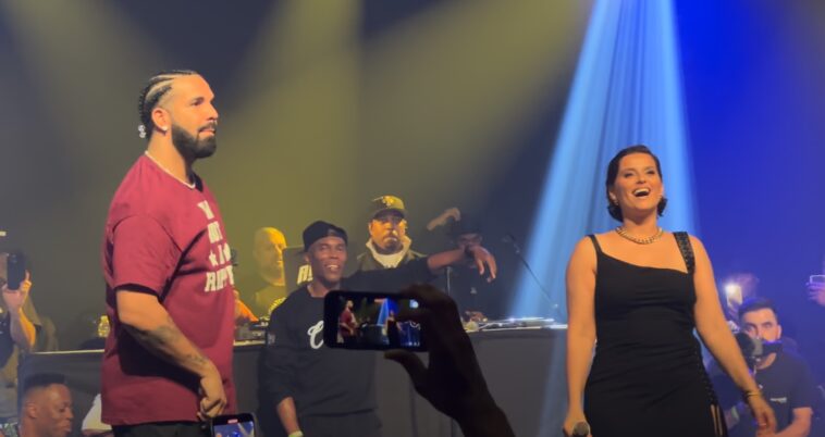 Vea a Nelly Furtado hacer una rara aparición en vivo en el show OVO de Drake en Toronto