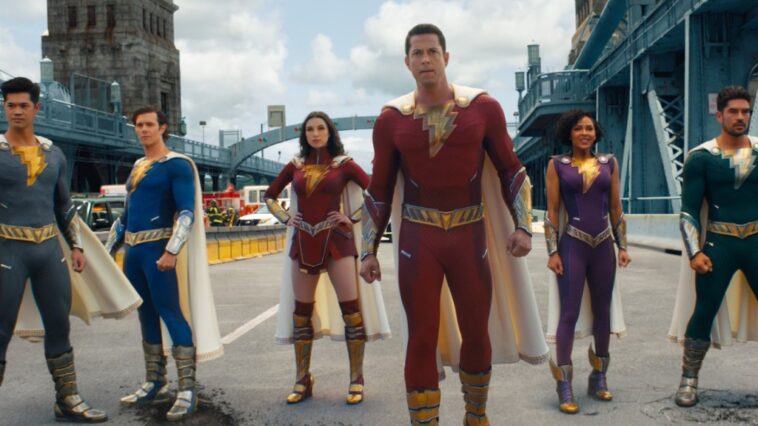 '¡Shazam!  El tráiler de Fury of the Gods zumba en la Comic-Con