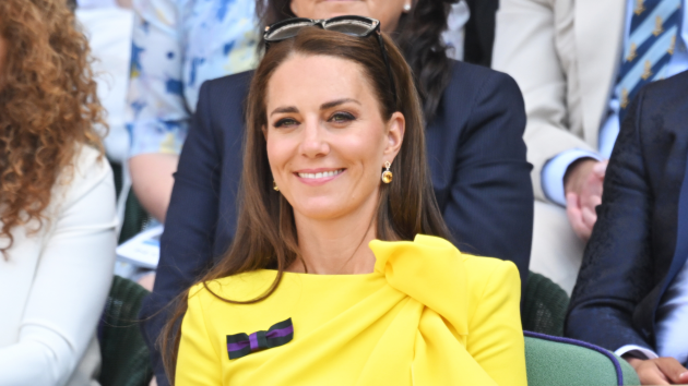 ¿Viste el accesorio de moda de Kate Middleton en Wimbledon?