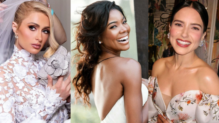 15 looks de belleza nupcial de celebridades para inspirar tu gran día