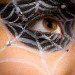 23 looks de maquillaje de telaraña que llamarán la atención en Halloween