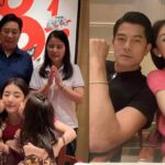 Aaron Kwok, de 56 años, publica una foto con su familia, incluido su suegro, con quien comparte una diferencia de edad de 2 años