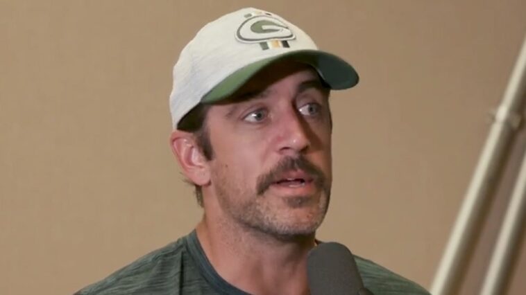 Aaron Rodgers se resiste a la broma de la muerte de COVID, 'No encuentro esa parte divertida'