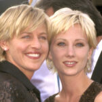 Ellen DeGeneres and Anne Heche during 49th Annual Primetime Emmy Awards at Pasadena Civic Auditorium in Pasadena, California, United States.