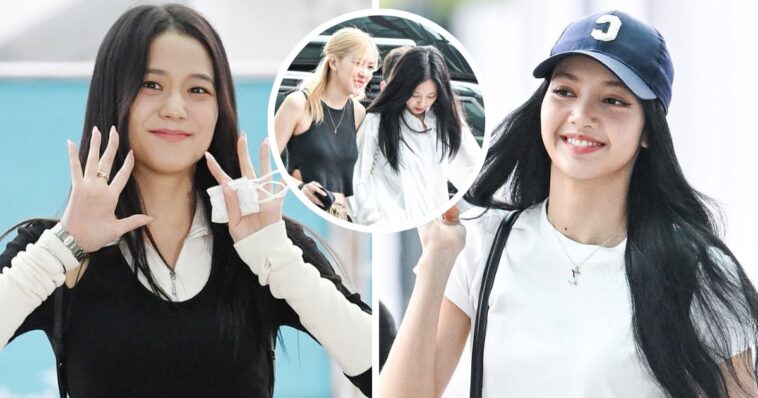 BLACKPINK sorprende con sus imágenes y durante su primera aparición en el aeropuerto de Incheon en OT4 en más de tres años
