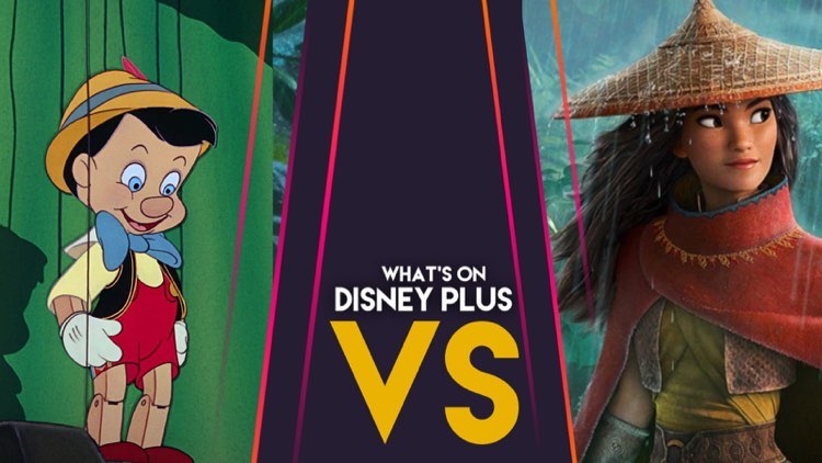 Batalla de Disney+ |  Pinocho contra Raya y el último dragón