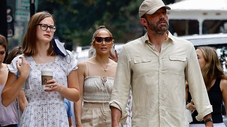 Ben Affleck y Jennifer Lopez llegan a Georgia para las festividades de bodas de fin de semana