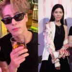 Celebridades locales fangirl sobre Jackson Wang en evento para su línea de ropa
