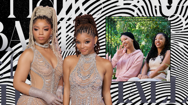 Chlöe y Halle Bailey intercambian secretos de belleza