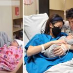 Derrick Hoh y su esposa le dan la bienvenida a la niña, les dice a los fanáticos que lo llamen "Hohpa" en lugar de "Oppa"