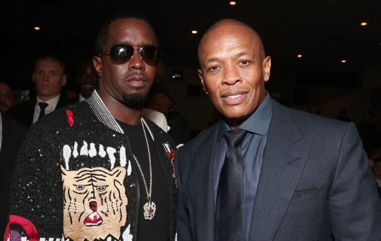 Diddy dice que "los sueños finalmente se hacen realidad" cuando llega al estudio con Dr. Dre