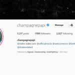 Drake sorprendió al pintor 'Honestly, Nevermind' con su perfil de Instagram