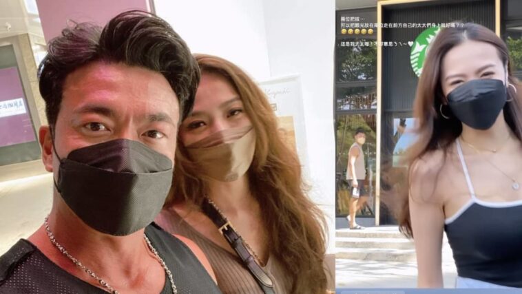 El actor taiwanés Patrick Lee critica a otros hombres por mirar el cuerpo sexy de su esposa mientras toma café