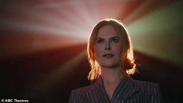 Encantador: la actriz ganadora del Oscar, Nicole Kidman, protagonizará otro anuncio para los cines AMC, después de que su primer comercial generara un culto de seguidores entre algunos cinéfilos.