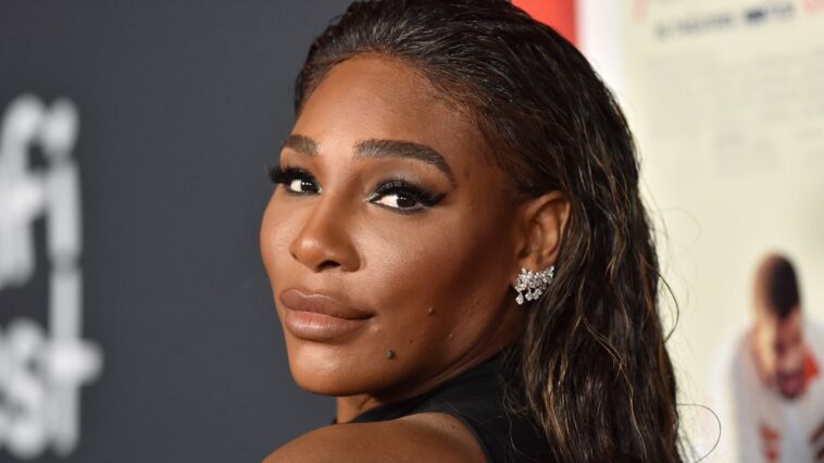 El cabello de Serena Williams brillaba como un diamante en el US Open, literalmente