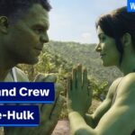 El elenco y el equipo de She-Hulk de Marvel Studios: Abogada |  ¿Qué pasa, Disney+?