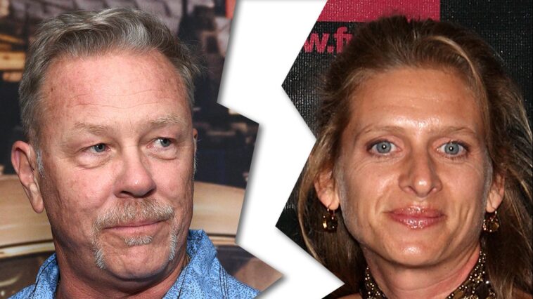 El líder de Metallica, James Hetfield, se divorcia después de 25 años