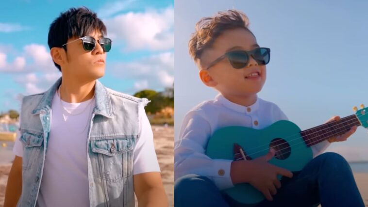 El súper lindo hijo de 5 años de Jay Chou, Romeo, es la estrella de su nuevo video musical