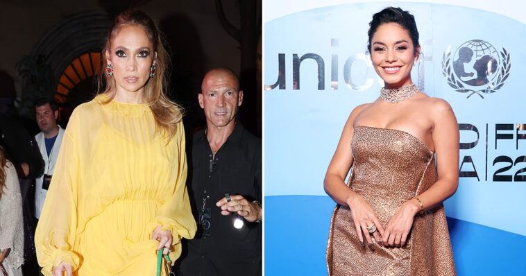 El vestido transparente de J Lo, la minifalda dorada de Vanessa Hudgens y más looks de la alfombra roja de la gala de UNICEF