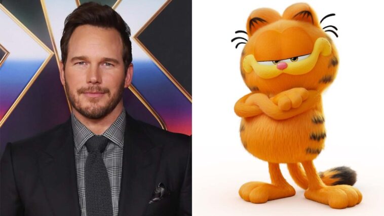 'Garfield' de Chris Pratt establece fecha de lanzamiento para 2024