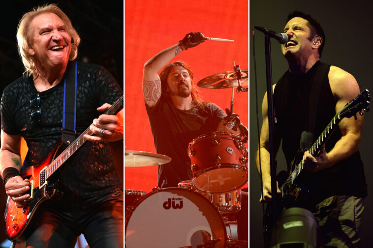 Joe Walsh Dave Grohl Nine Inch Nails Trent Reznor Vetsaid 2022 concert