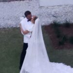 Jennifer Lopez, la segunda boda de Ben Affleck, impresionante vestido de novia, fotos