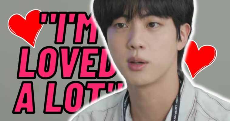 Jin de BTS es consciente de cuánto lo aman los fans y tiene algo que decir al respecto