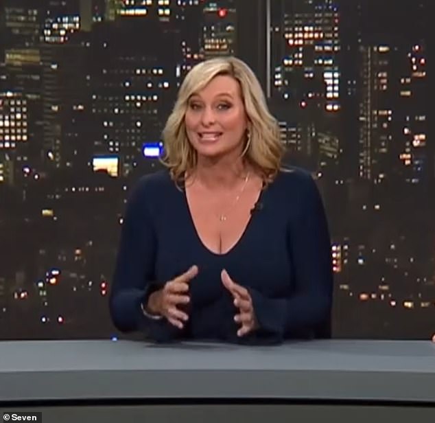 La presentadora de deportes de Channel Seven, Johanna Griggs (en la foto), dice que Kyle Chalmers es su peor enemigo en lo que respecta a la cobertura de prensa negativa, después de que el talentoso nadador arremetiera contra las