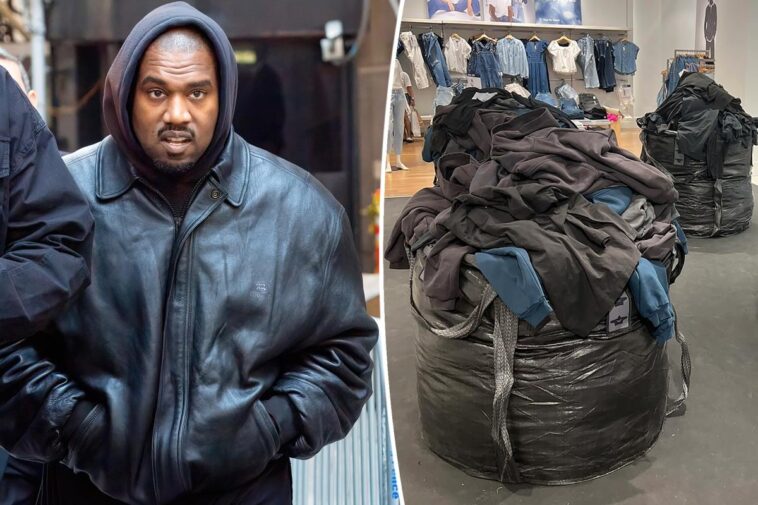 Kanye West no se "disculpará" por las exhibiciones de "bolsas de basura" de Yeezy Gap